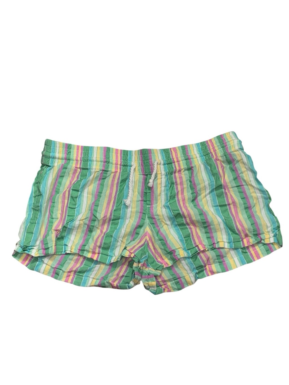 striped pajama shorts